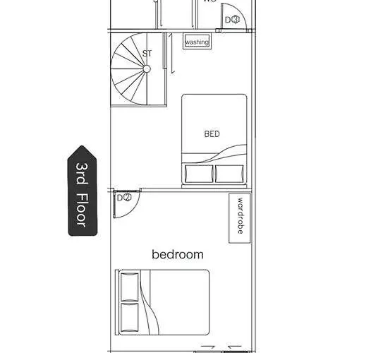 New! Kg 3 Bedrooms/ Free Wi-fi Bangkok